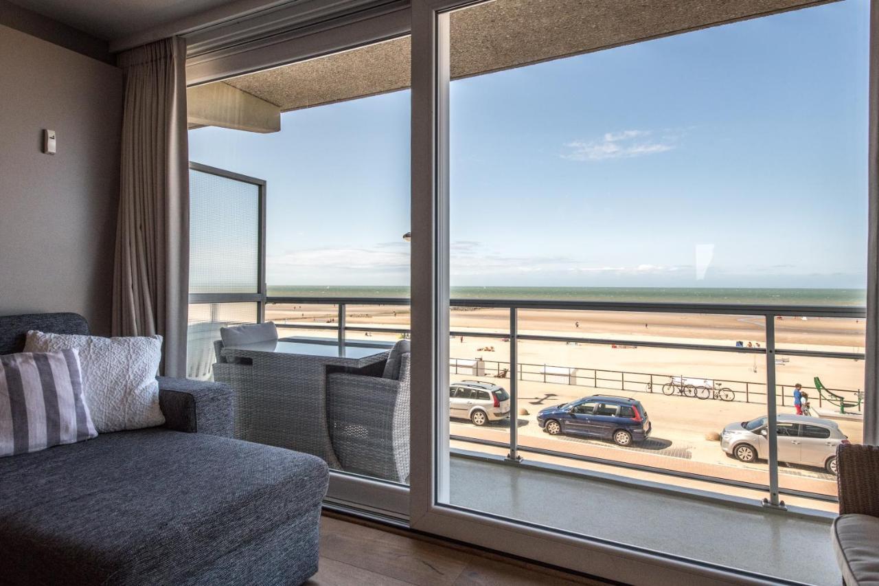 Res Helix 1Slp Kamer App Zeezicht En Parking Middelkerke Exteriér fotografie