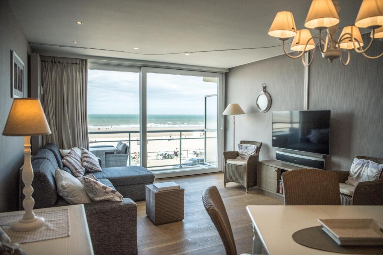Res Helix 1Slp Kamer App Zeezicht En Parking Middelkerke Exteriér fotografie