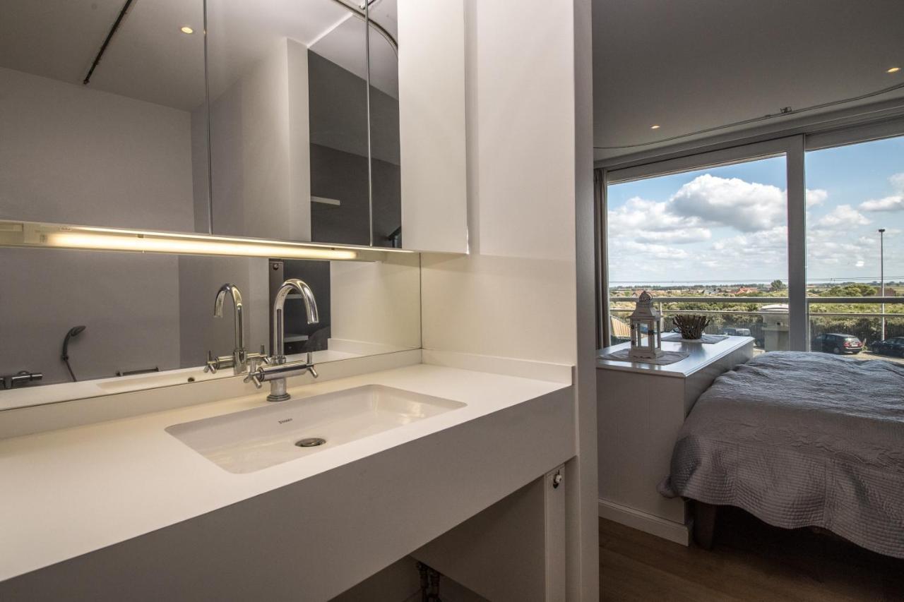 Res Helix 1Slp Kamer App Zeezicht En Parking Middelkerke Exteriér fotografie