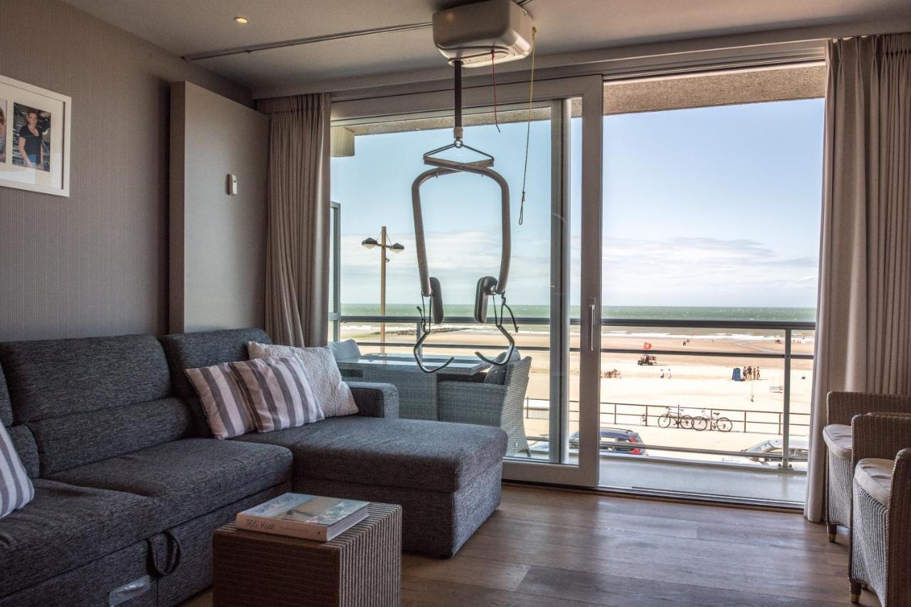 Res Helix 1Slp Kamer App Zeezicht En Parking Middelkerke Exteriér fotografie