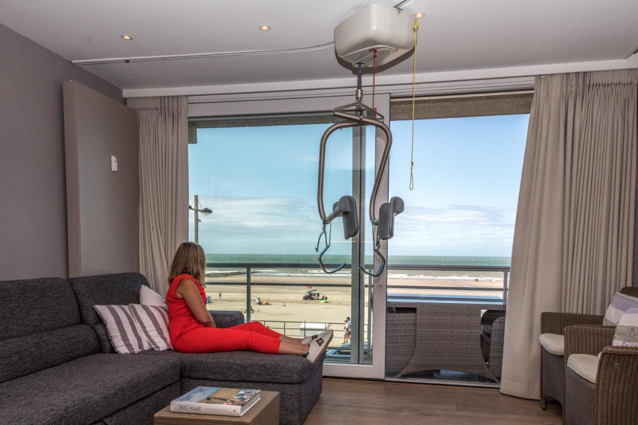 Res Helix 1Slp Kamer App Zeezicht En Parking Middelkerke Exteriér fotografie