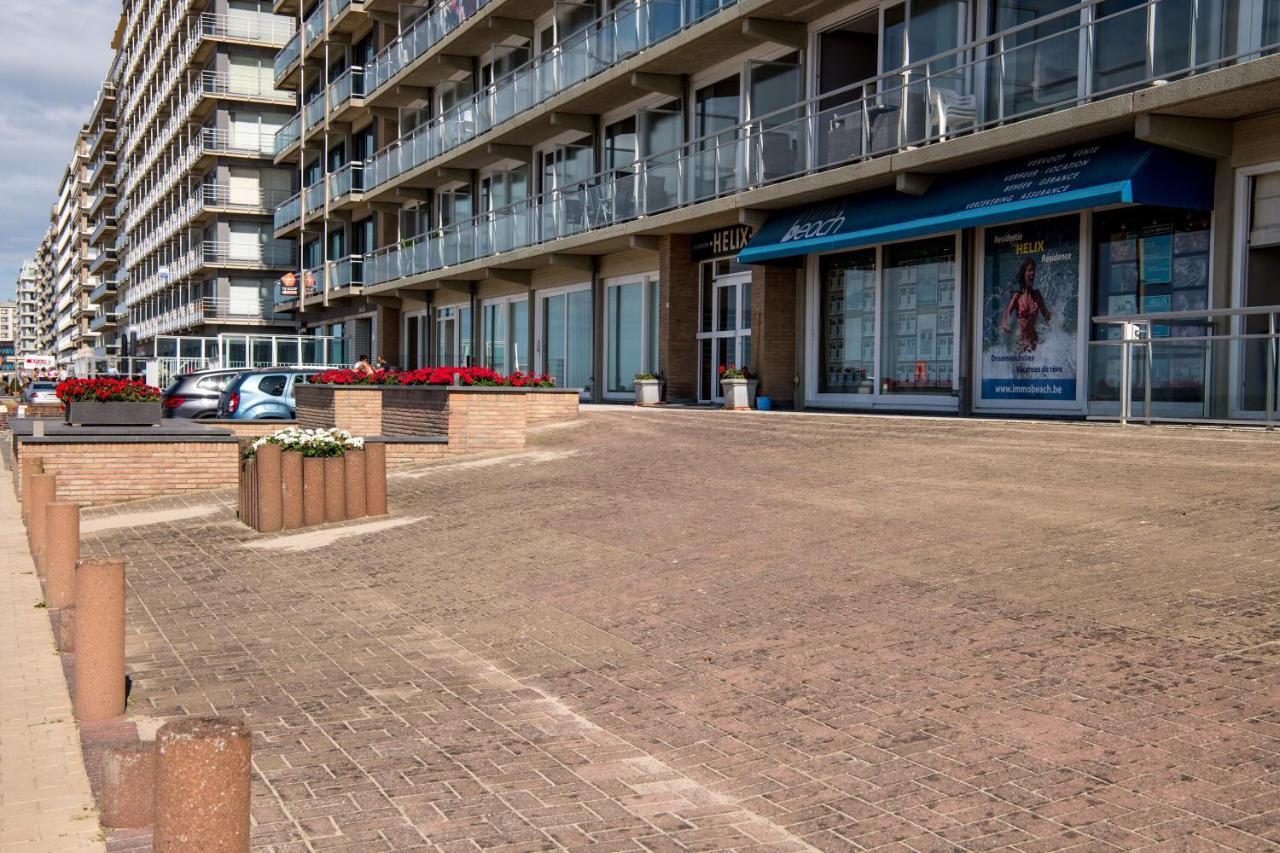 Res Helix 1Slp Kamer App Zeezicht En Parking Middelkerke Exteriér fotografie