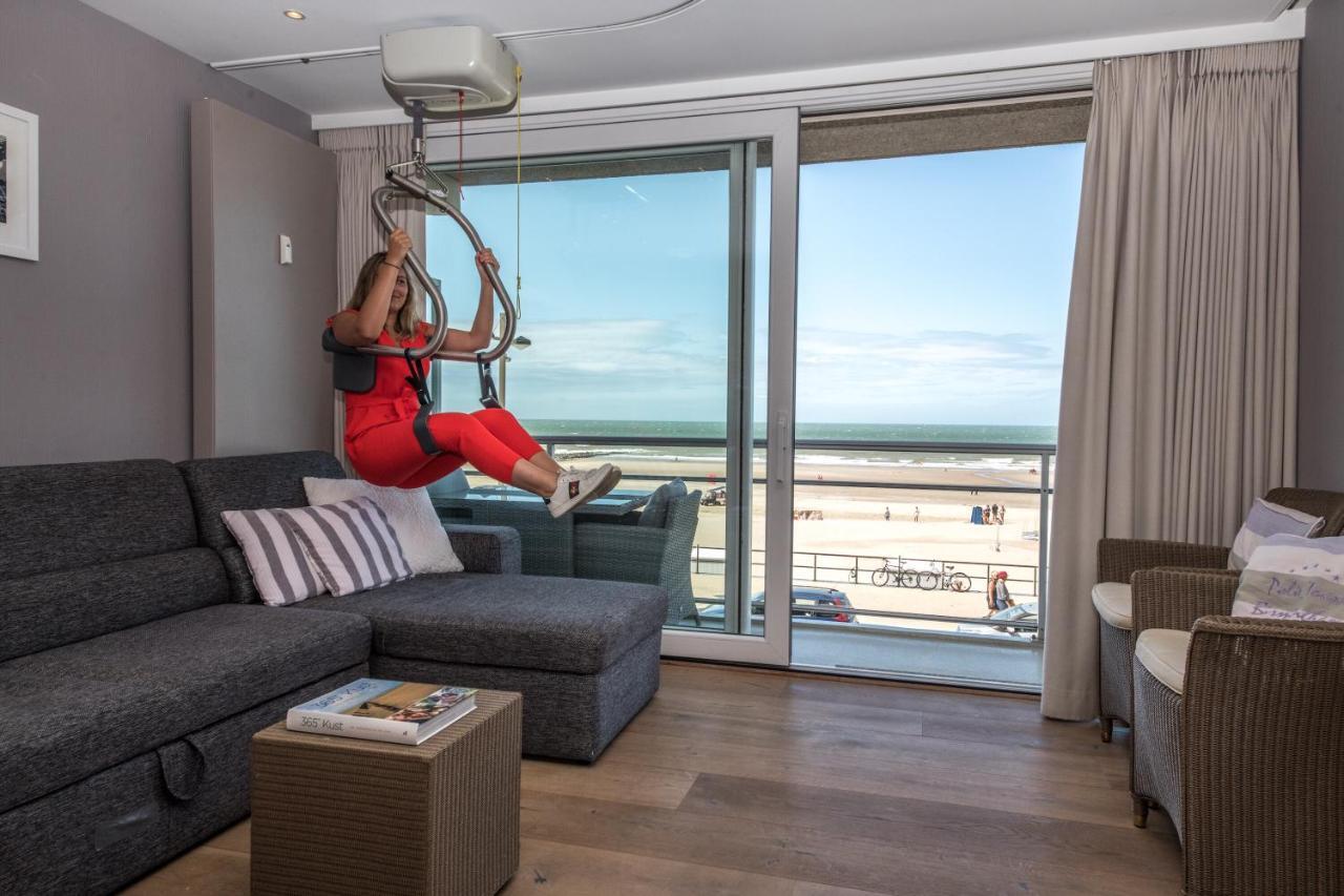 Res Helix 1Slp Kamer App Zeezicht En Parking Middelkerke Exteriér fotografie